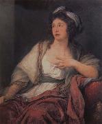 Angelika Kauffmann Bildnis Giuliana Santa Croce als Lukrezia France oil painting artist